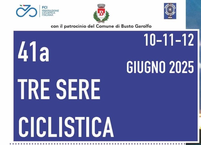 La Tre sere ciclistica festeggia la 41° edizione