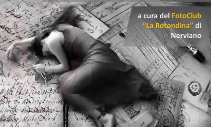 Taglio del nastro per la mostra "Foto e poesia"