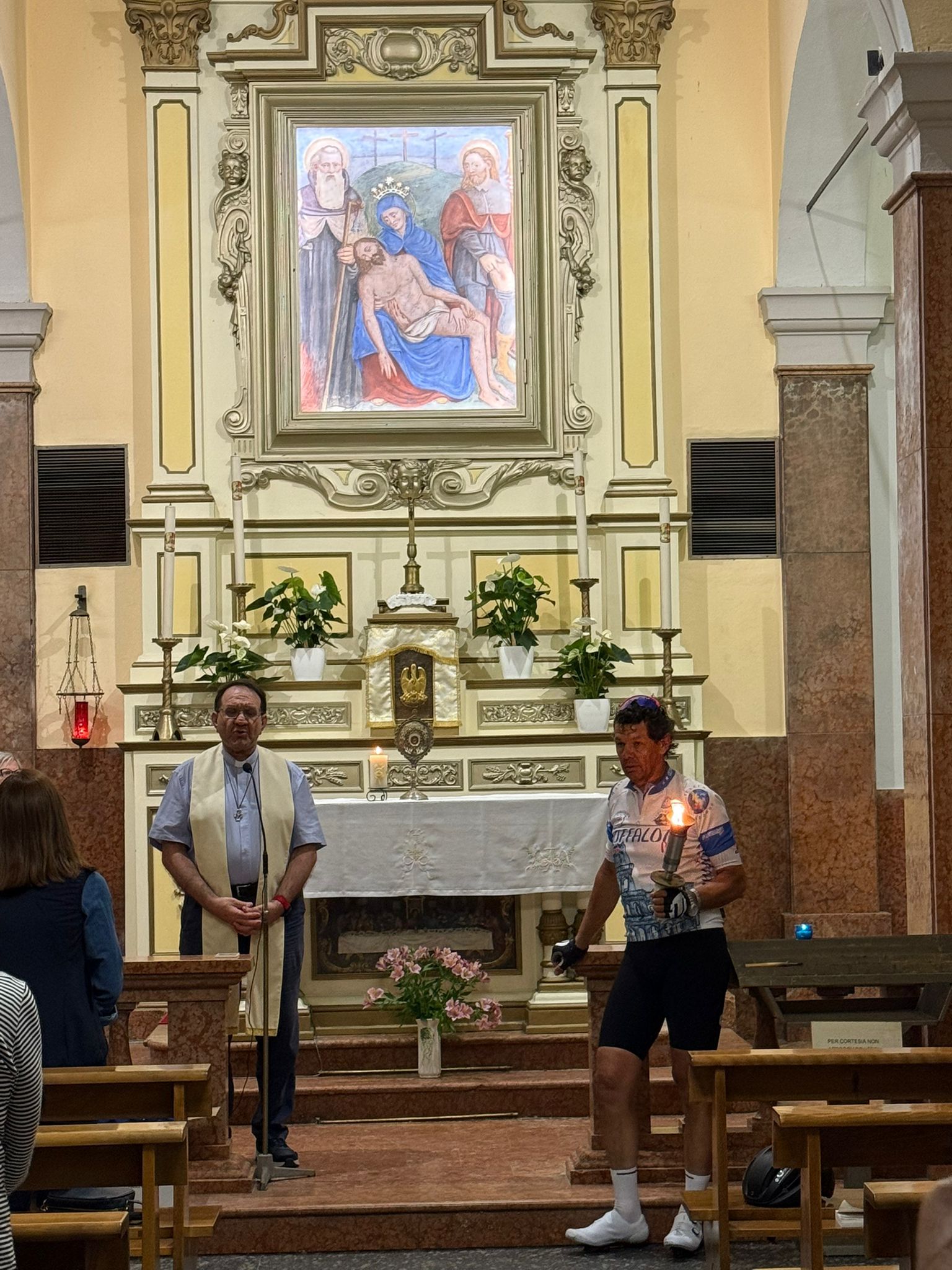 Boffalora Ciclofiaccolata da Roma a Boffalora Massimo Calcaterra 3