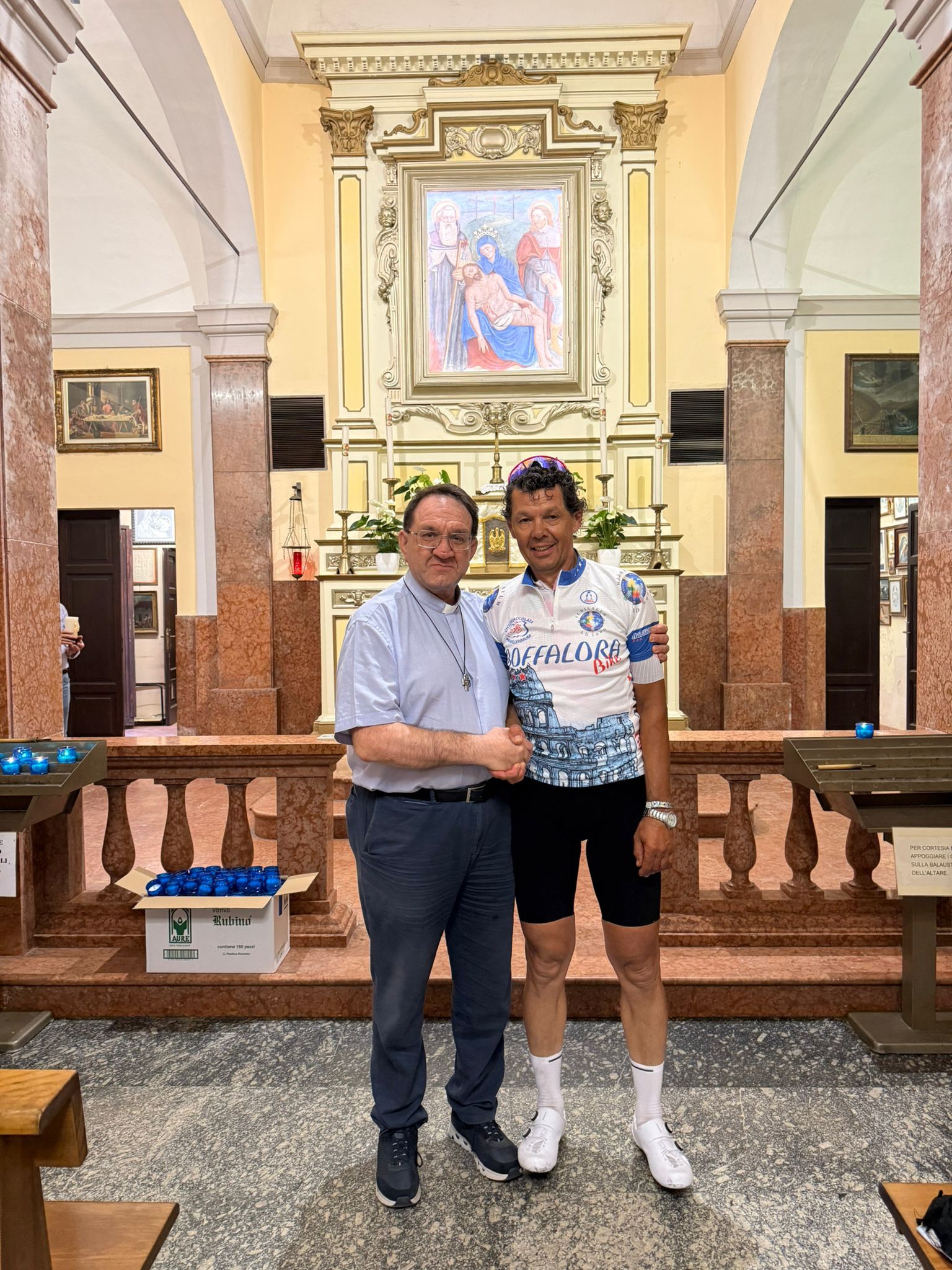 Boffalora Ciclofiaccolata da Roma a Boffalora Massimo Calcaterra 4
