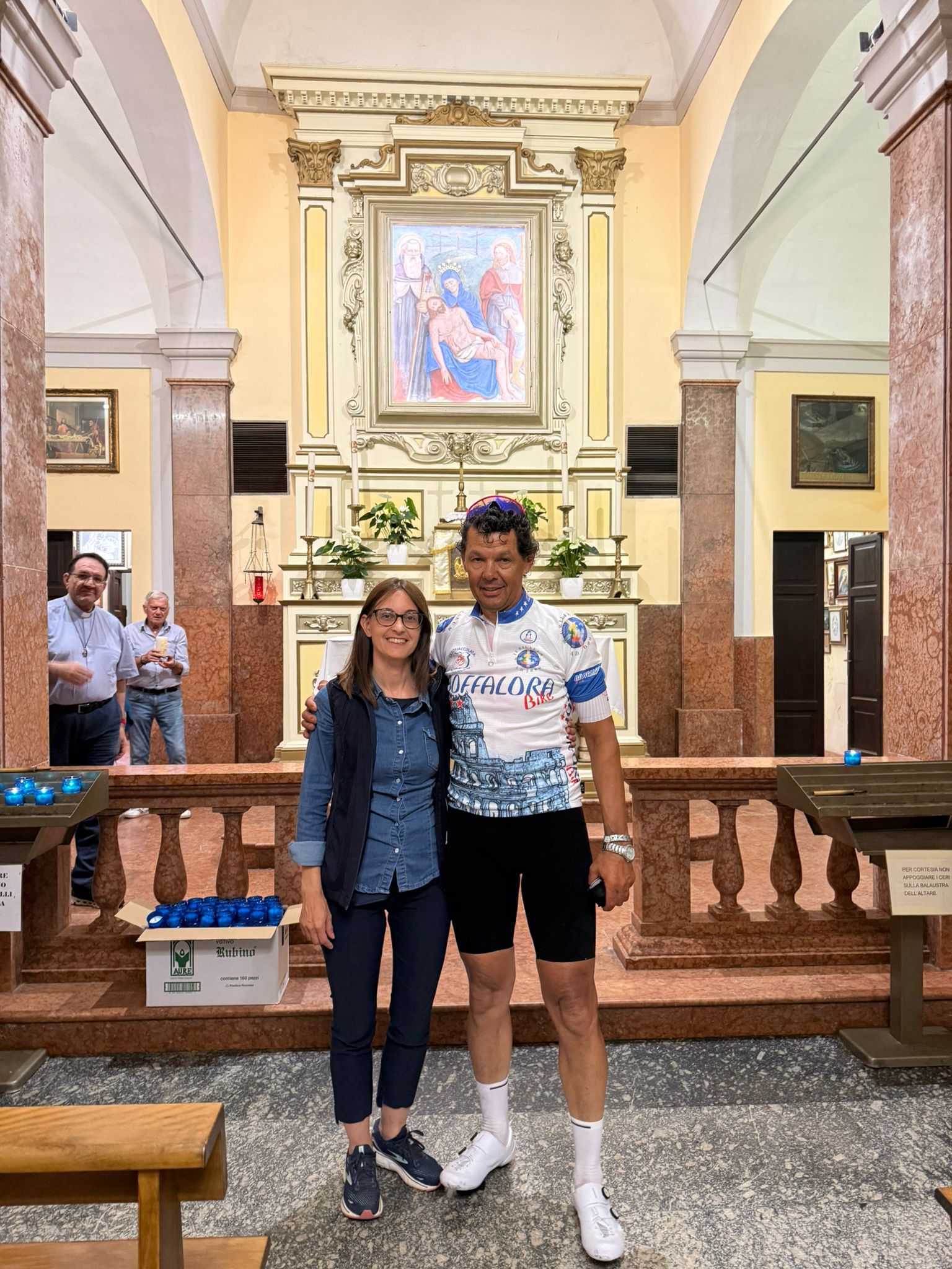 Boffalora Ciclofiaccolata da Roma a Boffalora Massimo Calcaterra