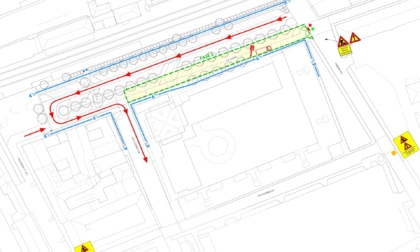 Progetto spugna: al via lunedì i lavori al parcheggio di via Gaeta