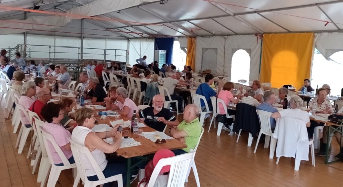 In 130 al “Pranzo della Salute”
