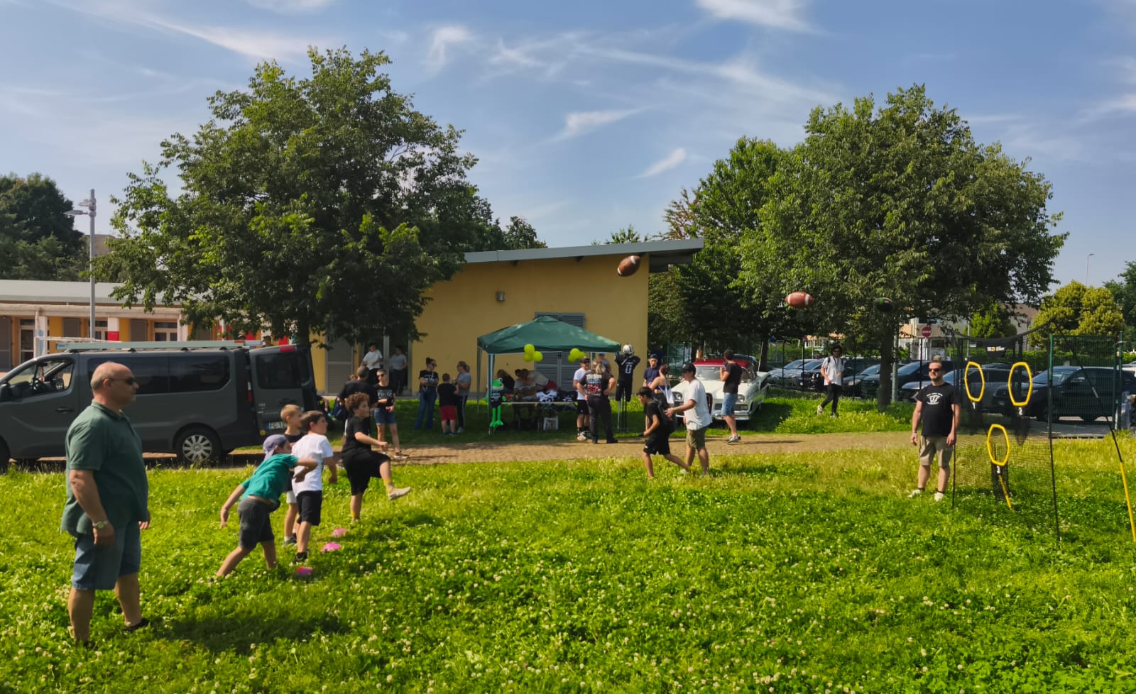 legnano centro pertini-il salice open day di football americano con i frogs