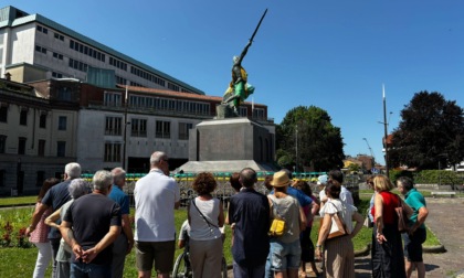 Tanti i partecipanti alla Ciceronata al Monumento del guerriero