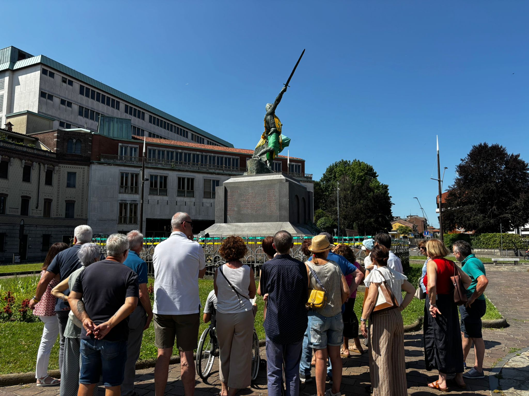 Visita monumento guerriero Legnano