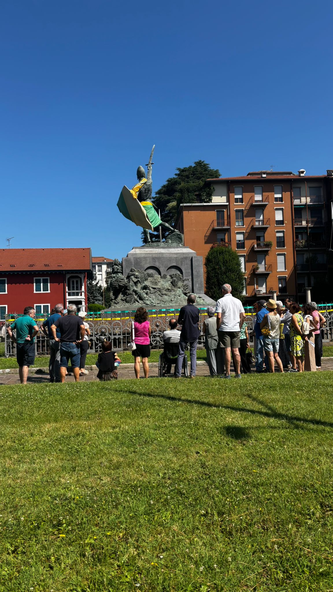 Visita monumento guerriero Legnano