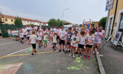 Un successo la «Junior color run»