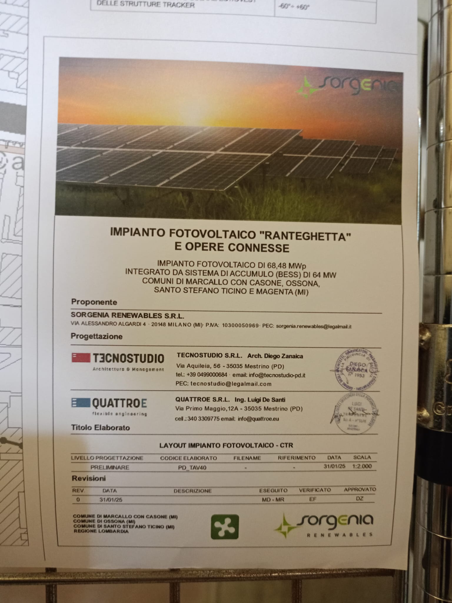 Ossona impianto fotovoltaico Ranteghetta 2