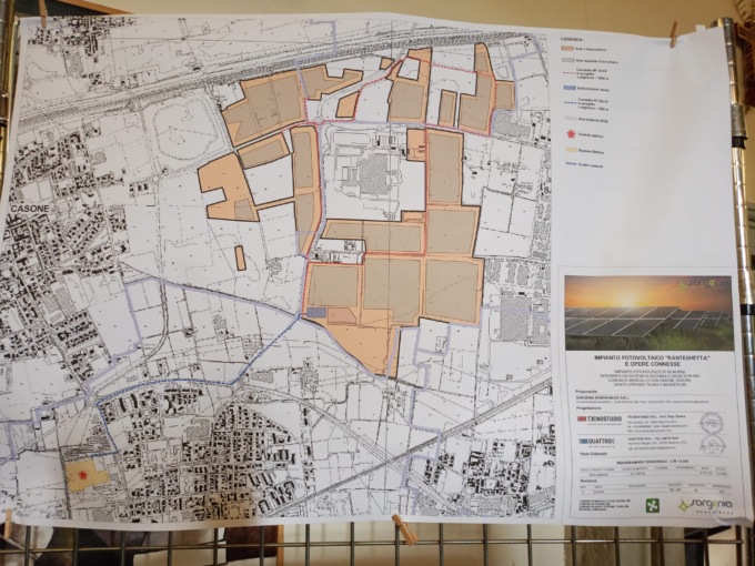 Maxi impianto fotovoltaico in area agricola. Il Consiglio comunale compatto: «Serve la Via»
