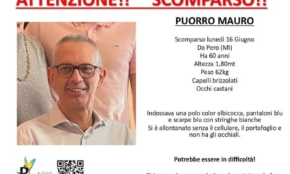 Non si hanno più notizie di Mauro Puorro