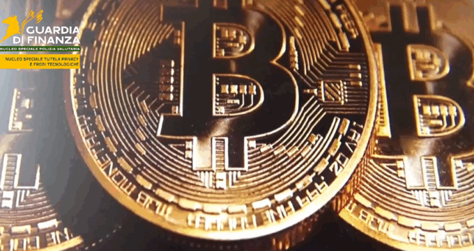 Sequestro di 9 milioni di euro in criptovalute
