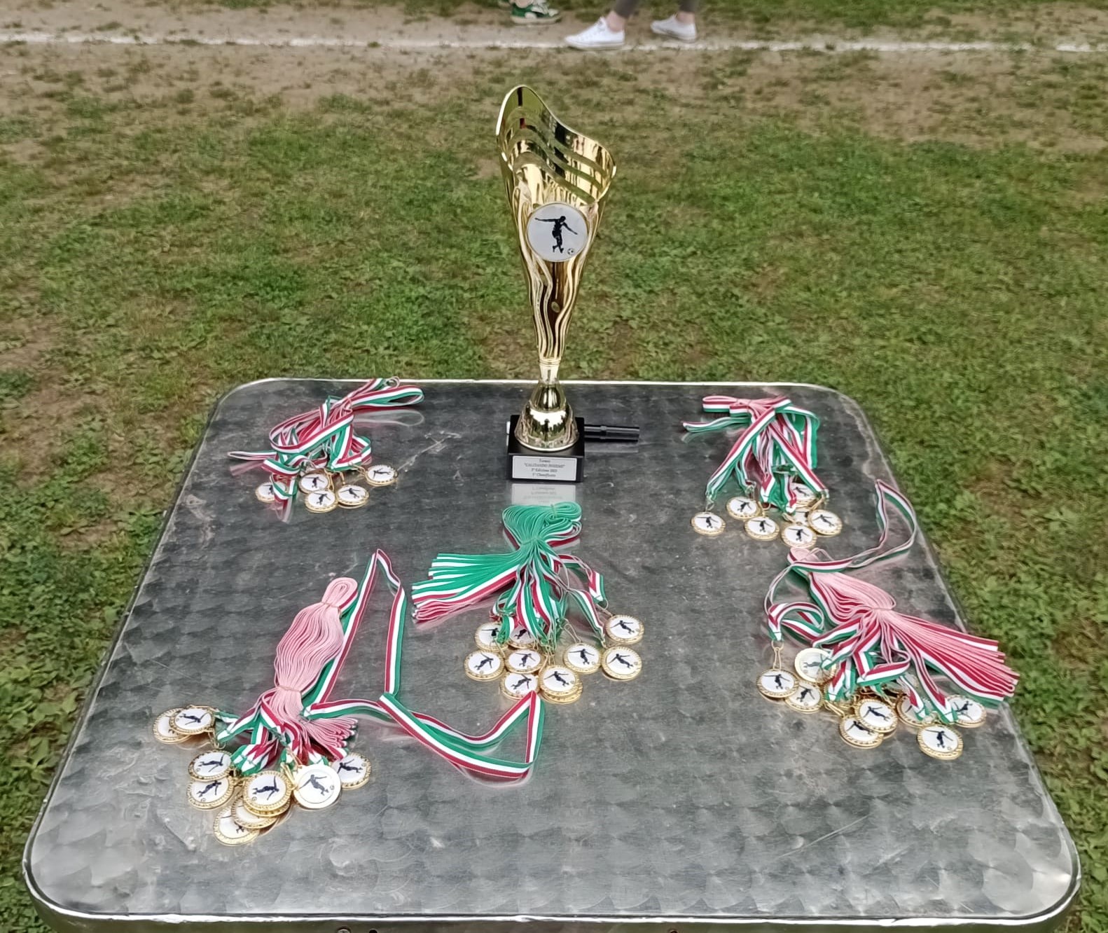 Partita di calcio disabili