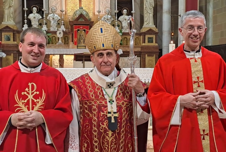 san vittore arcivescovo mario delpini per primo anniversario preti ordinati 2024