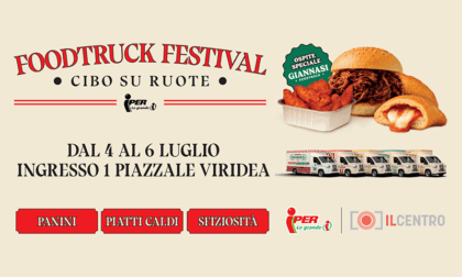 "Foodtruck Festival - Cibo su ruote": il weekend di street food firmato Iper la grande i al c.c. IL CENTRO di Arese