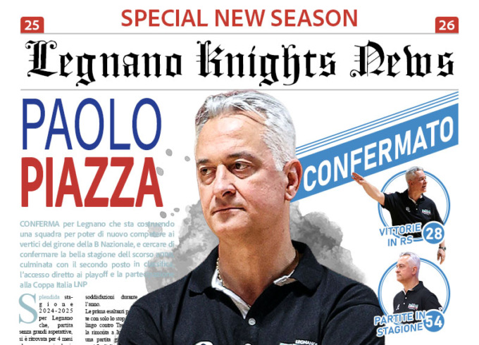 E’ ripartita la nuova stagione dei Knights di Legnano