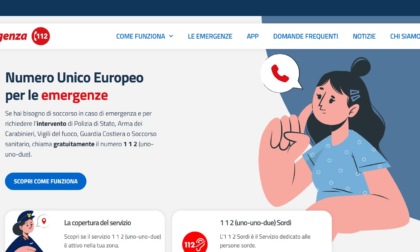 Online il nuovo sito italiano del NUE 112