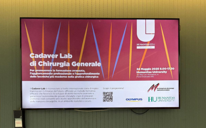 Laboratorio di anatomia chirurgica per i chirurghi del futuro