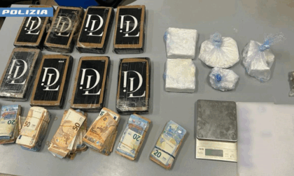 Spacciava in moto: sequestrati 11 chili di cocaina