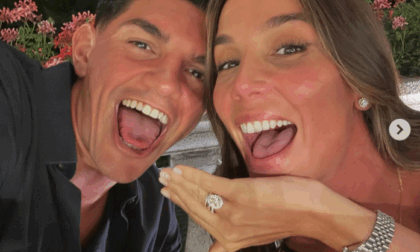 Paola di Benedetto si sposa con il calciatore Raoul Bellanova