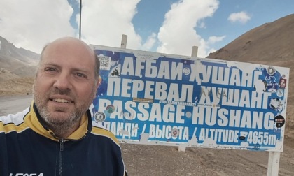 Un corbettese sul tetto del Pamir a 4.655 metri