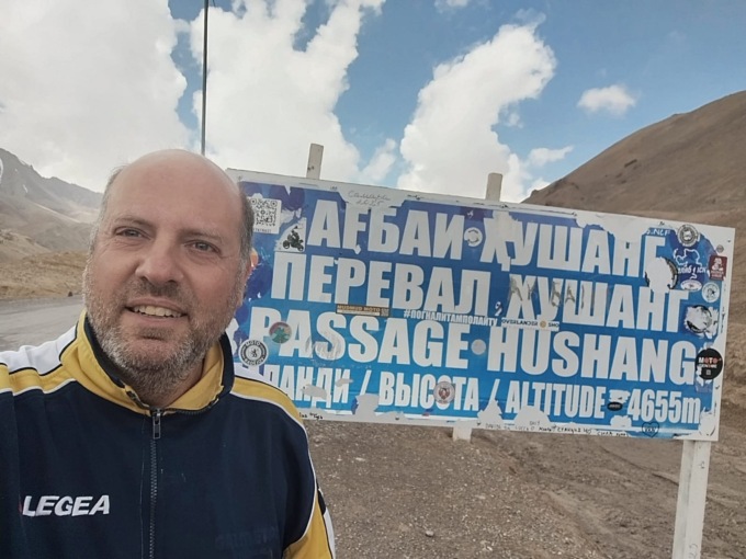 Un corbettese sul tetto del Pamir a 4.655 metri