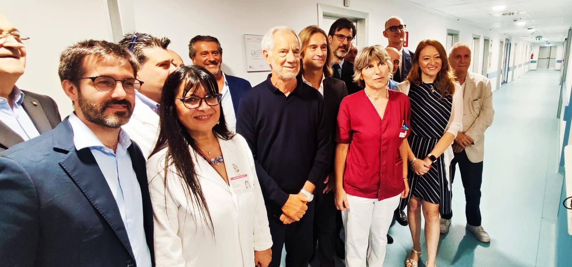 L'assessore regionale Bertolaso con Christian Garavaglia