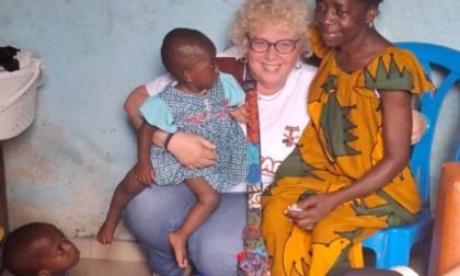 Anna Lisa Bergamaschi in missione per due mesi tra Costa d’Avorio e Benin