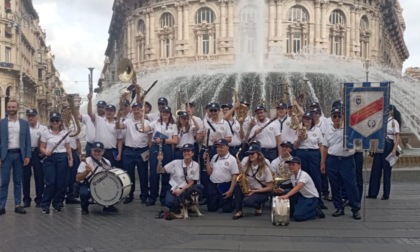 Il Complesso bandistico vanzaghellese protagonista all’International music festival di Genova