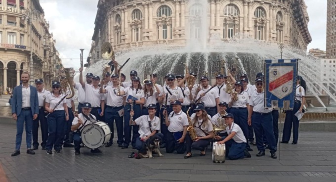 Il Complesso bandistico vanzaghellese protagonista all’International music festival di Genova