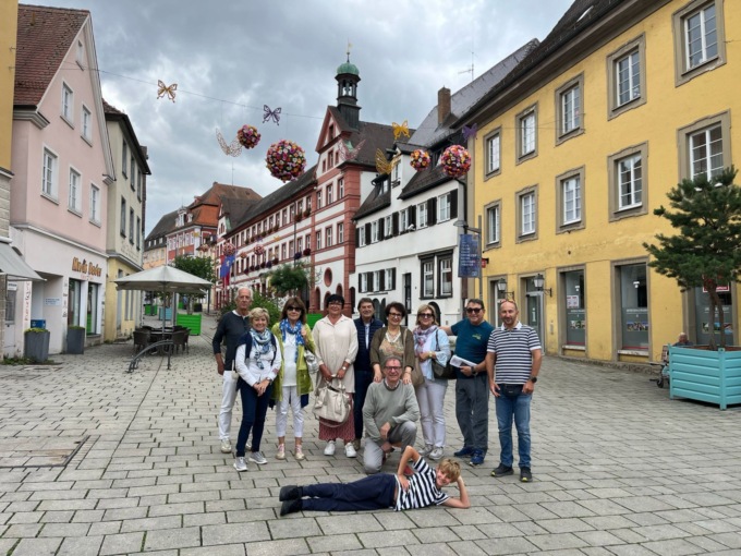 Una delegazione in visita alla Festa del Bue a  Ellwangen