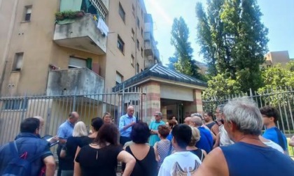 Sopralluogo del sindaco e della vicesindaco alle case Aler