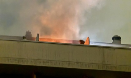 Brucia un appartamento, paura al Falcon Residence