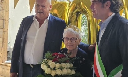 Paese in festa per i 100 anni di Irma Landone