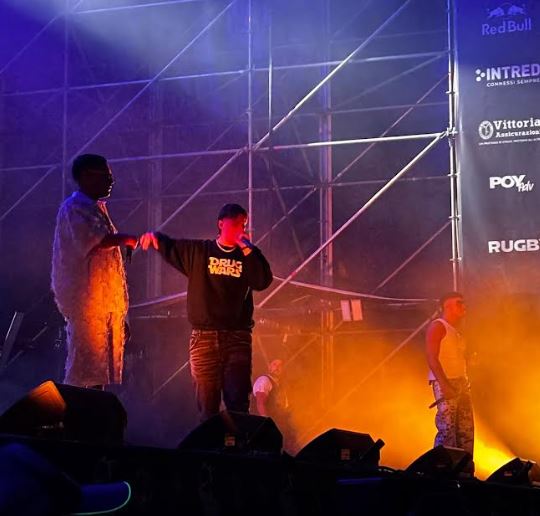 Kid Yugi anima e fa ballare gli spettatori del Rugby Sound Festival