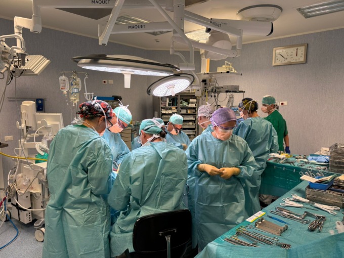 Straordinario intervento maxillo facciale su paziente oncologico