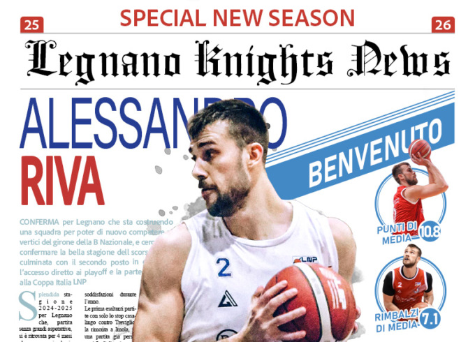 I Knights si rafforzano con un nuovo arrivo