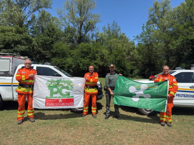 Antincendio, i volontari partiti per la Sardegna