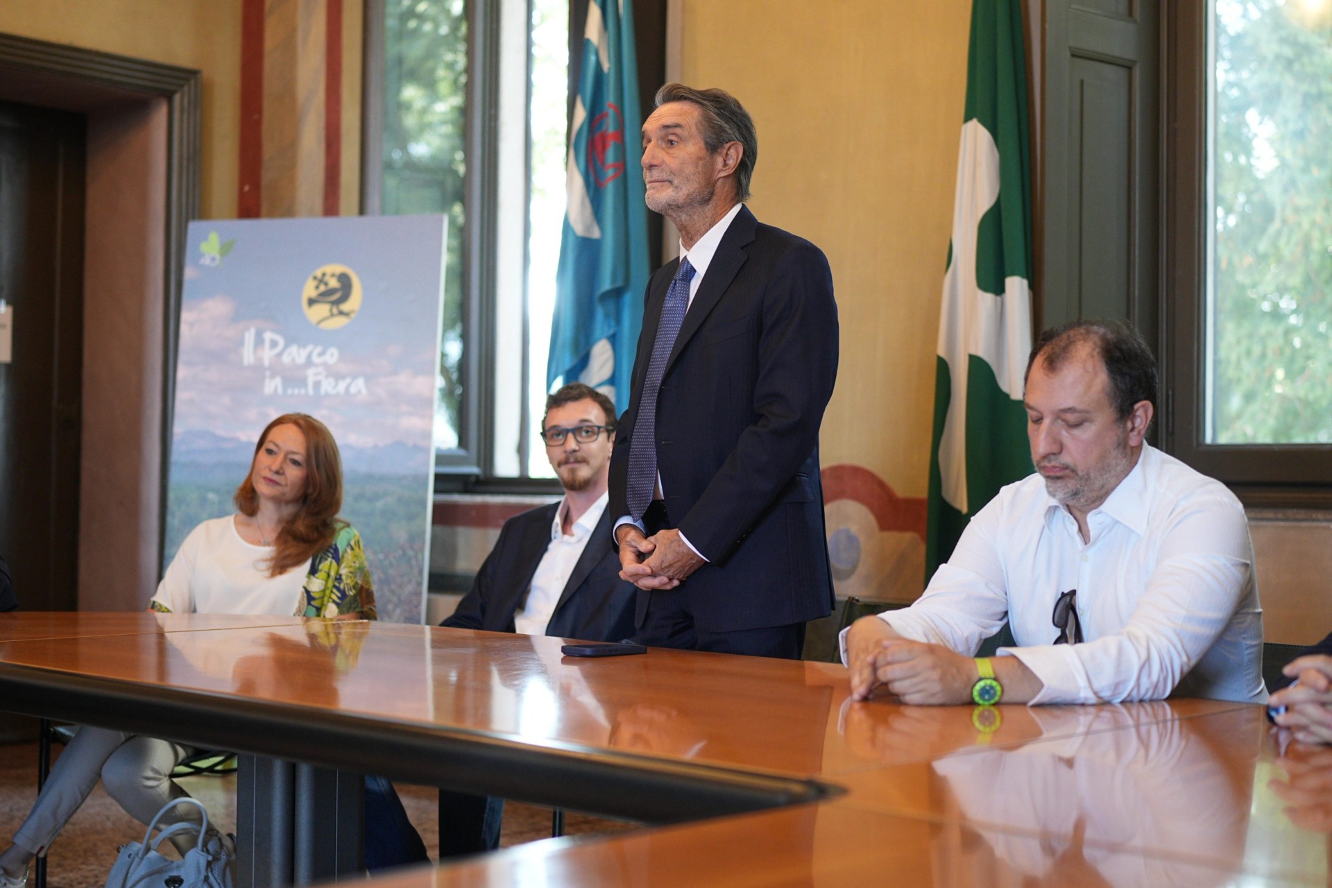 magenta parco del ticino visita presidente regione lombardia attilio fontana