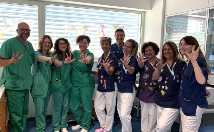 Parto trigemellare nella maternità della Asst-Rhodense