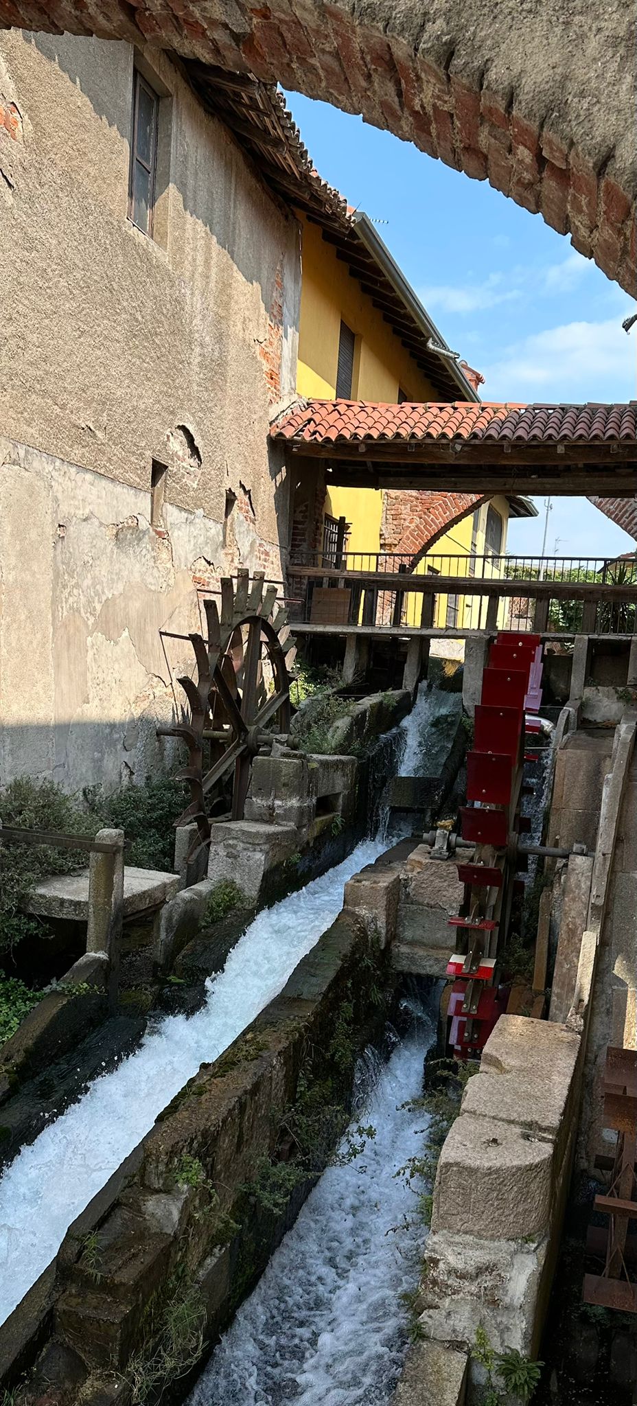 Boffalora riqualifica della storica ruota della Rungia Morin 2