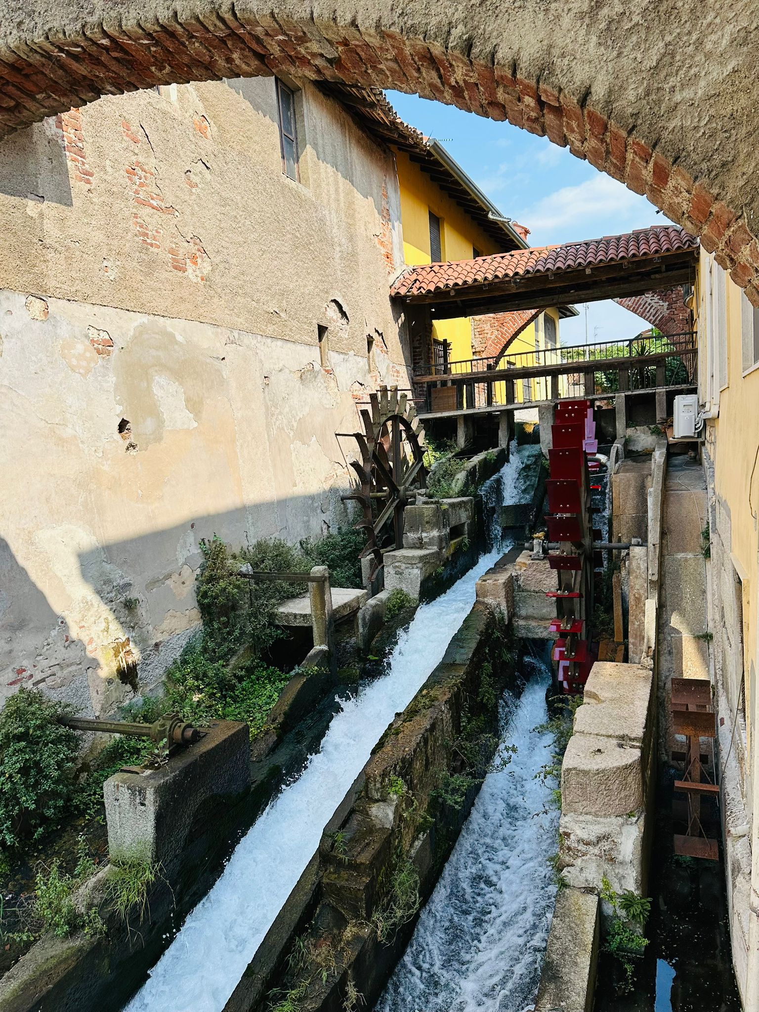 Boffalora riqualifica della storica ruota della Rungia Morin