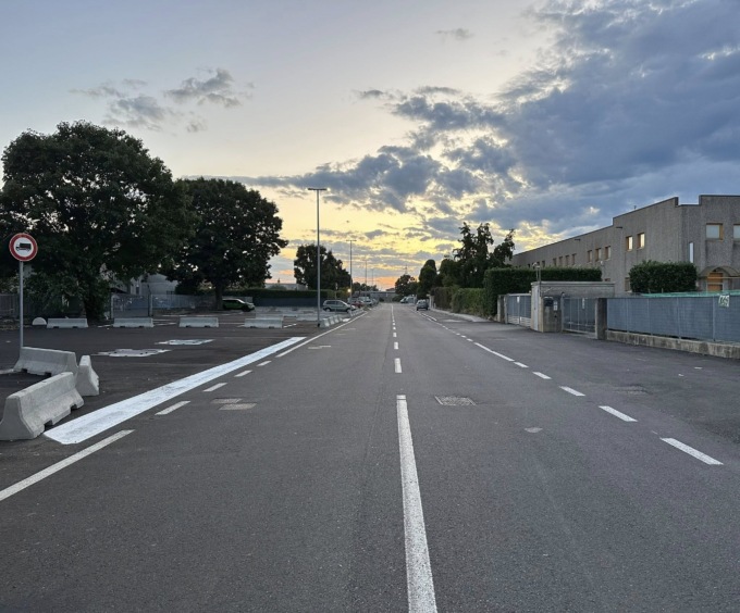 Viale Industria, concusi i lavori di riqualifica