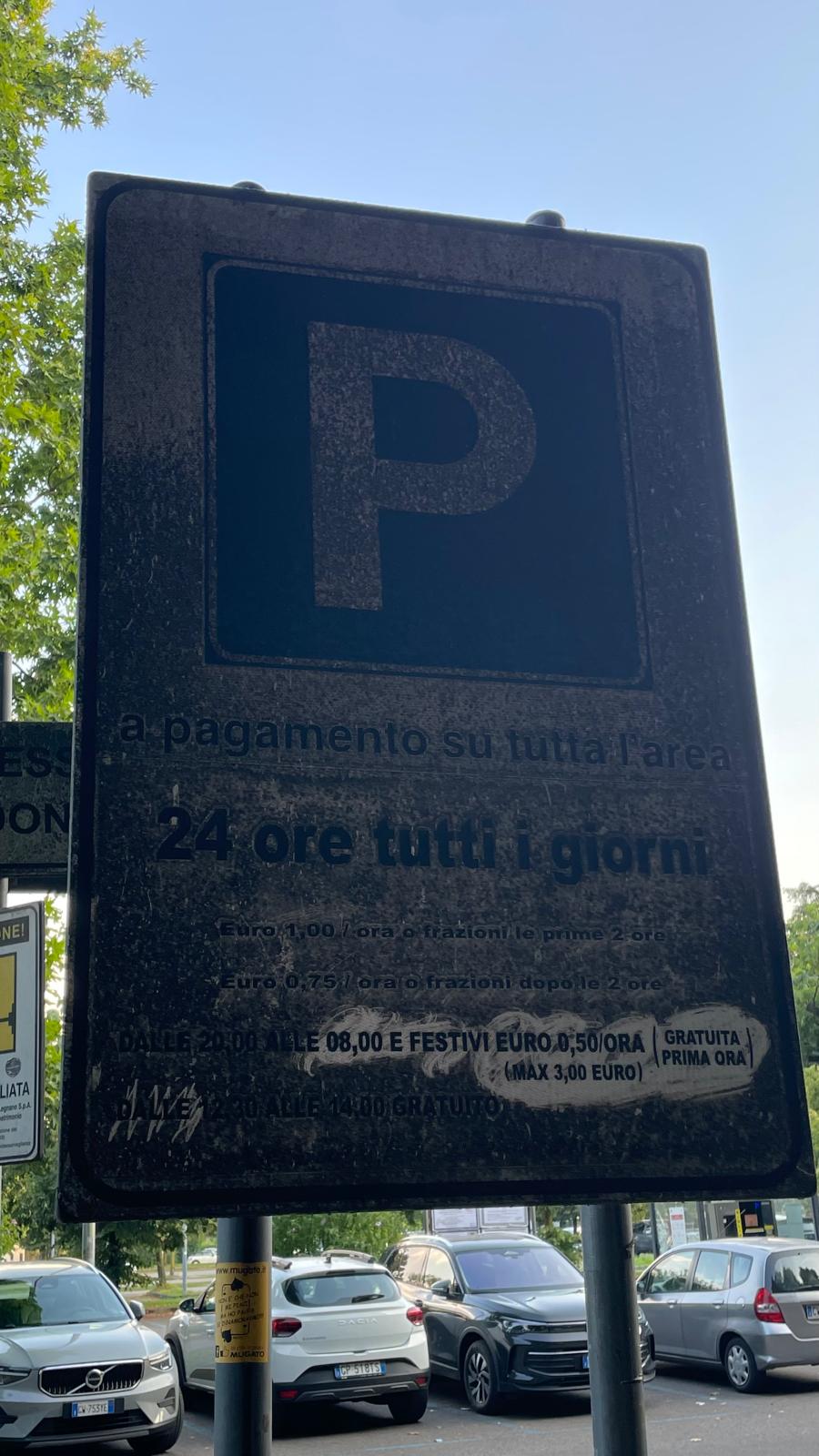 Legnano cartello sporco