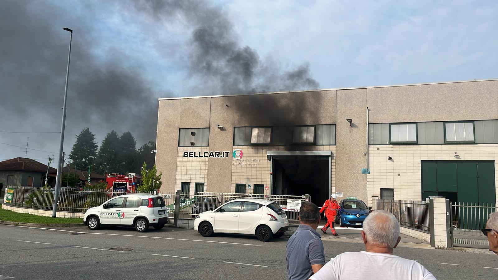Incendio Castano