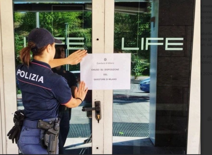 Il questore Megale chiude per 15 giorni il Life Club