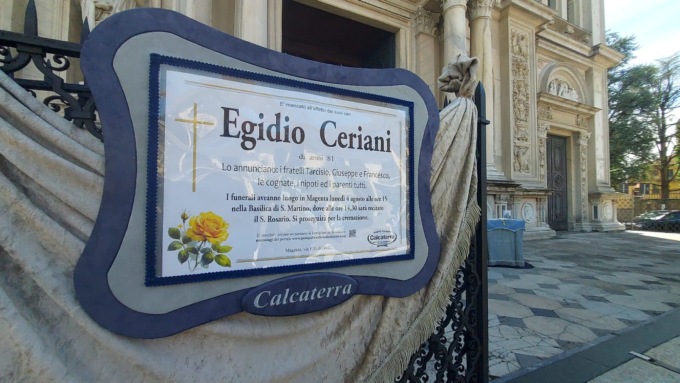 Incidente in A4: l'ultimo saluto a Egidio Ceriani