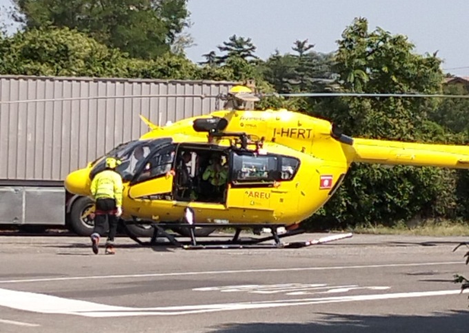 Si ustiona con un pentolino, arriva l’elisoccorso