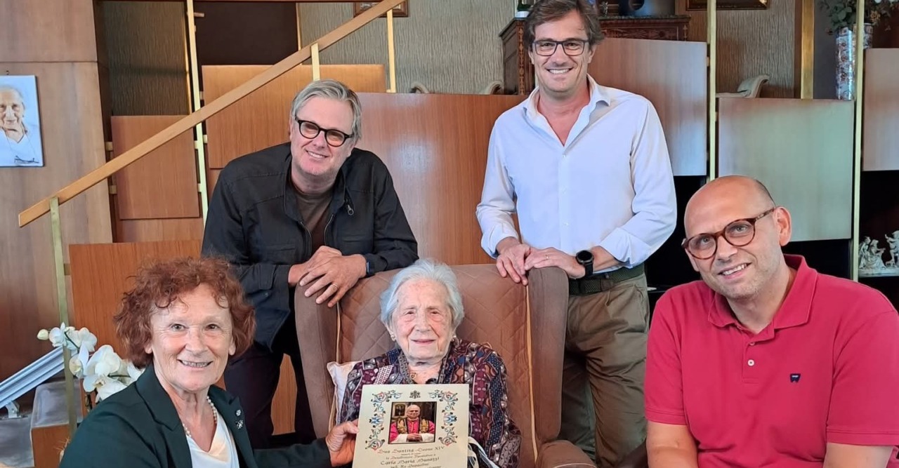 “Donna Carla” ha spento 107 candeline e ricevuto la benedizione di Papa Leone XIV