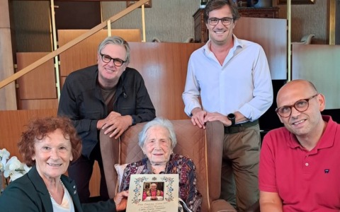 “Donna Carla” ha spento 107 candeline e ricevuto la benedizione di Papa Leone XIV
